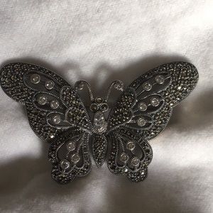 Vintage Judith Jacks Sterling Silver Brooch